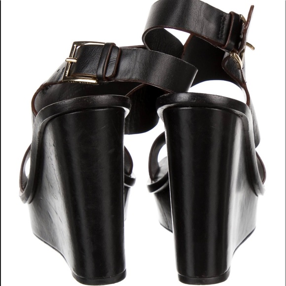 Sold Tory Burch Slingback Platform wedge Sandal - Picture 4 of 5